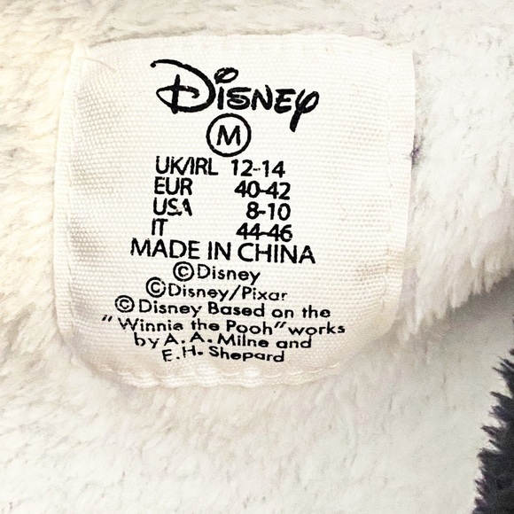 DISNEY Minnie Mouse White Fleece Hoodie w/Bow‎ & Ears, Size Medium (8-10) - Picture 6 of 10